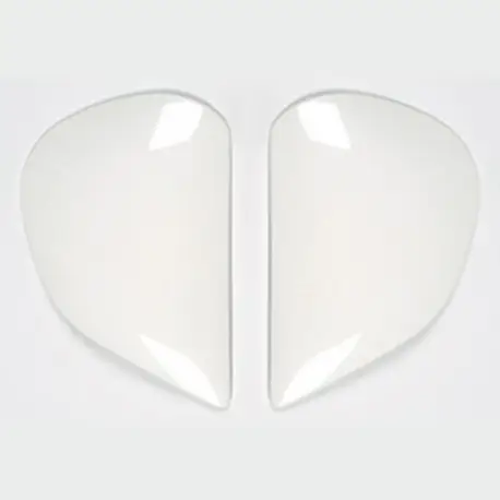 Plaques pivot ARAI Super AdSis J (LRS) Diamond White pour casques RX 7 GP/Viper/Astro Light/Quantum/Quantum ST/Quantum ST PRO/Ch Réduction