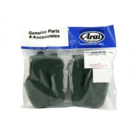 Mousses de joues ARAI Dry Cool FCS 30mm (épaisseur standard XS) pour casques Rebel/Chaser V/Chaser V PRO Dernière Chance