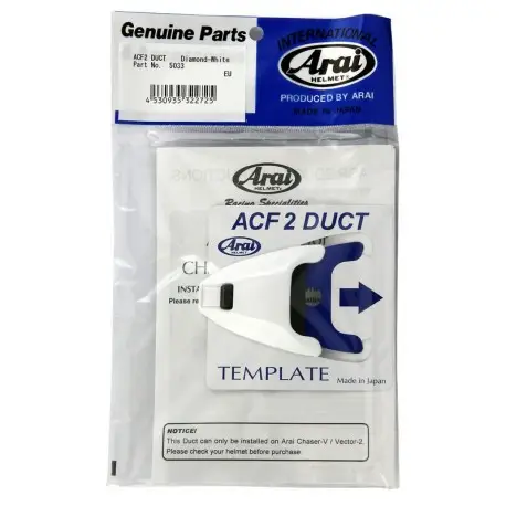 Ventilation supérieure avant ARAI Air Conductor Front 2 diamond white pour casque Chaser V/Chaser V PRO Acheter Direct