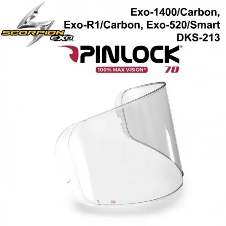 PINLOCK casque SCORPION EXO 1400 air / EXO R1 / EXO 520 Acheter En Ligne