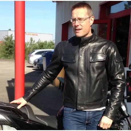 Meilleur Prix Blouson moto cuir CLASSIC