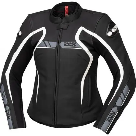 Blouson moto cuir femme IXS SPORT LD RS-600 1.0 Prix Choc
