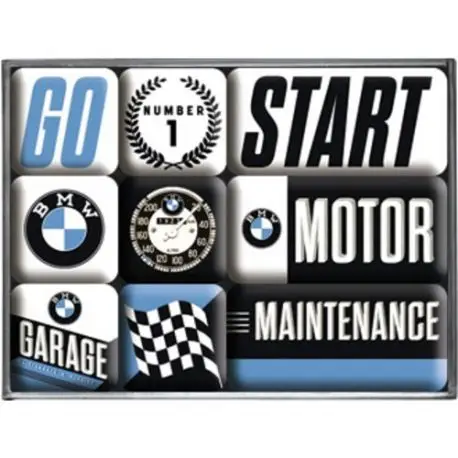 Populaire Lot d&rsquo;aimants magnetique BMW