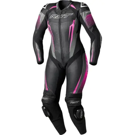 Combinaison cuir moto femme RST Tractech EVO D3O Solde