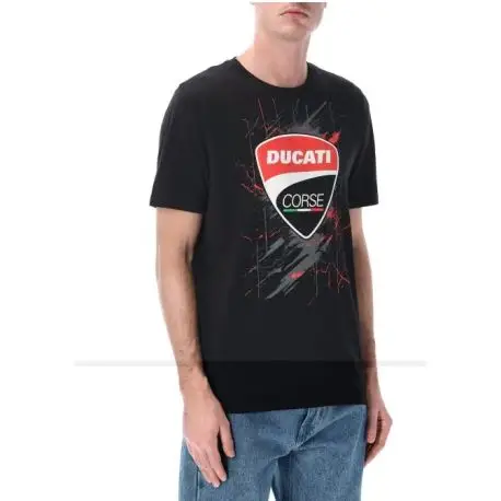 Tee shirt Ducati Corse Scratched logo Offre Exclusive