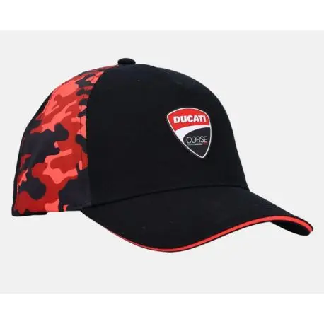 Casquette Ducati Corse Camouflage Officielle Moto GP Bon Plan