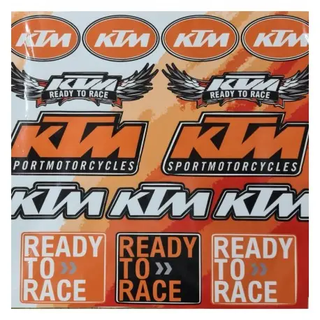 Prix Réduit Planche autocollants KTM