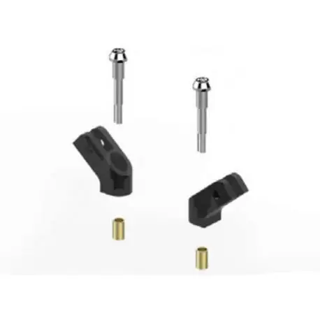 Kit visserie LIGHTECH pour montage des rétroviseurs 878000101 et 878000103 YAMAHA X-MAX 400 2013-2016 T-MAX 2003- Prix Réduit