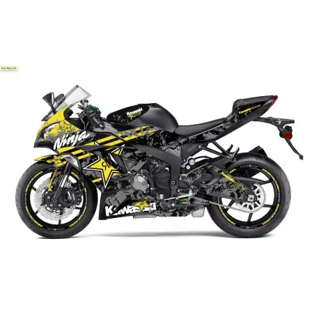 Kit déco ROCKSTAR KAWASAKI ZX6R 2013-2018 Remise