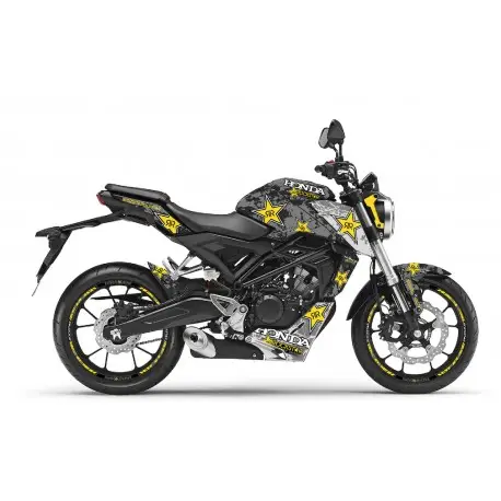 Retour Gratuit Kit déco ROCKSTAR HONDA CB125R NEO SPORTS CAFE 2018-2021