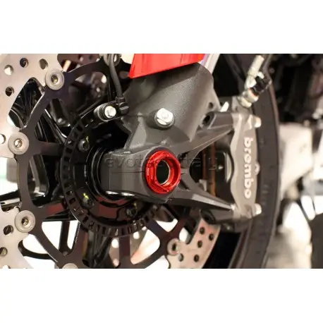Livraison Gratuite Ecrou de roue Avant Alu EVOTECH M25x1.25