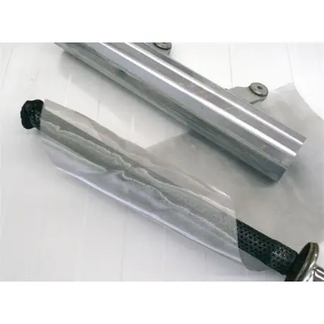 Toile inox tressée echappement moto Marque