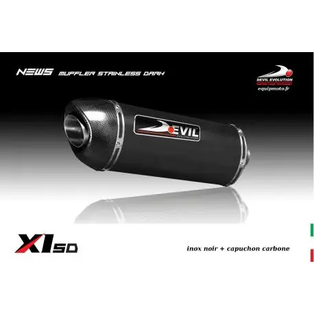 Echappement DEVIL evolution MOTO-GUZZI V11 2001-2006 Promotion Saisonnière