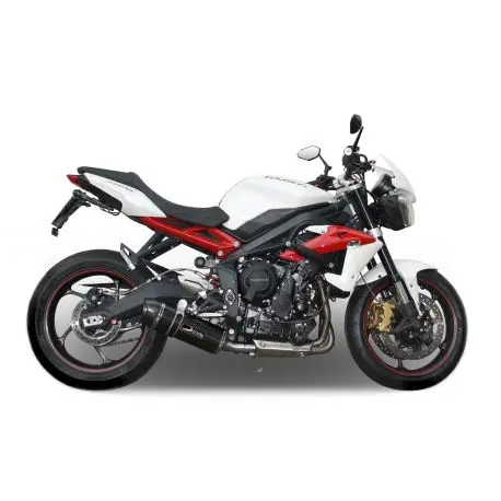 Echappement DEVIL evolution position basse pour TRIUMPH 1050 SPEED TRIPLE 2011-2015 Haute Qualité