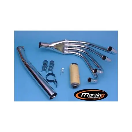 Echappement MARVING 4 en 1 KAWASAKI Z650 B/C/D à partir de 1976 Z650F 1979-1983 Achetez Aujourd’hui