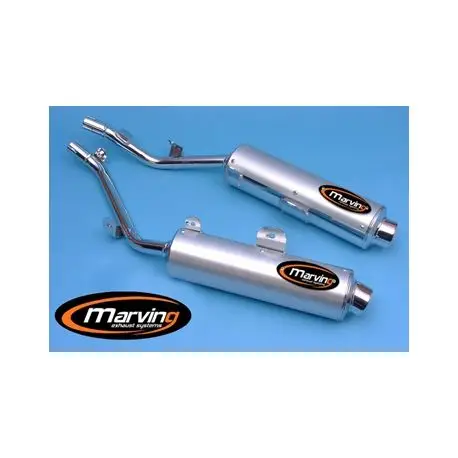 Echappement MARVING alu APRILIA 650 PEGASO 1991-1996 Offre Exclusive