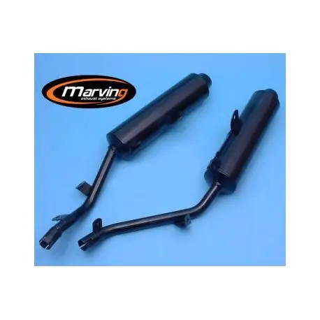 Echappement MARVING noir APRILIA 650 PEGASO 1991-1996 Seulement Aujourd’hui
