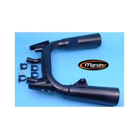 Echappement MARVING YAMAHA V-MAX 1200 1988-2006 NOIR Marque