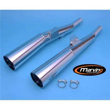 Echappement MARVING YAMAHA XS400 S 1982-1987 Prix Promo