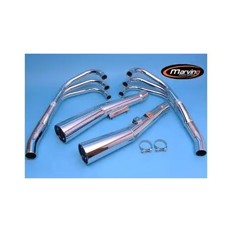 Must-Have Ligne d'Echappement MARVING 6 en 2 HONDA CBX1000 1979-1982