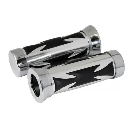 Nouvelle Collection Poignees moto custom croix de malte