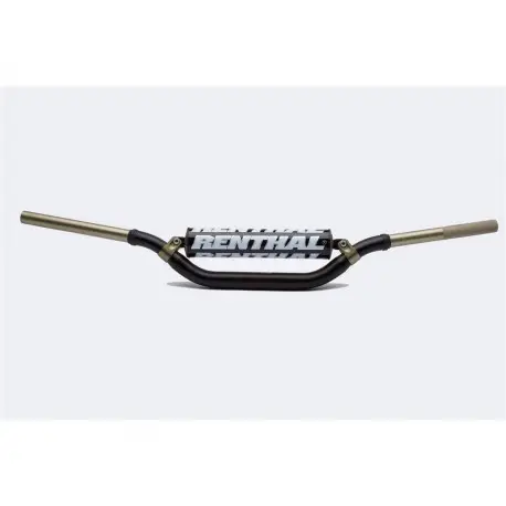 Offre Du Jour Guidon Cross Ø28,6mm avec barre RENTHAL Twinwall replica Villopoto / Stewart noir