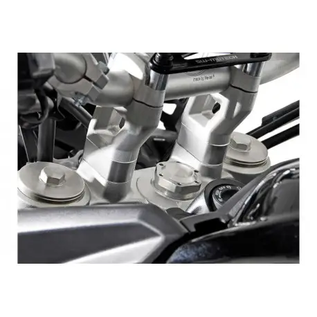 Commander Vite Kit réhausse de guidon moto SW MOTECH 22mm hauteur 20mm TRIUMPH 800 TIGER TIGER 1200 EXPLORER 900 TIGER