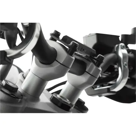 Offre Exclusive Kit réhausse de guidon SW MOTECH rehausse 20mm TRIUMPH 675 STREET TRIPLE 2012-2016