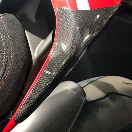 Sliders de coque arrière R&G RACING carbone Ducati PANIGALE V2 PANIGALE V4 2018-2021 Authentique