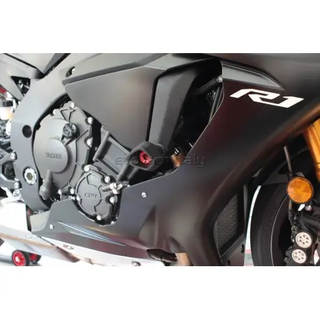 Tampons de protection EVOTECH DEFENTER YAMAHA YZF-R1 2015-2020 Retour Gratuit