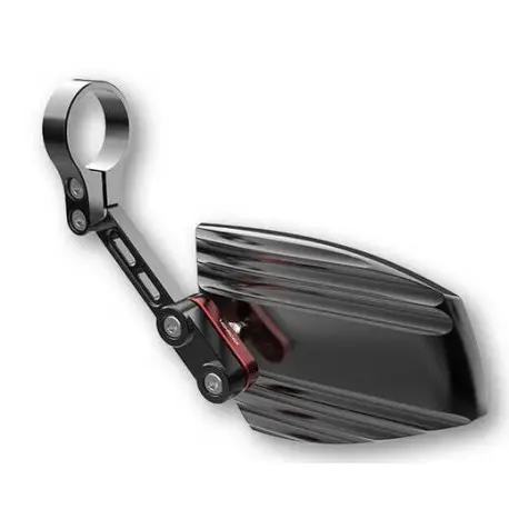 Rétroviseurs embout de guidon HIGHSIDER Wave par paire Retour Gratuit