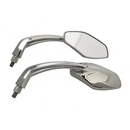 Super Prix paire de Rétroviseurs universel SHIN YO Luca aluminium
