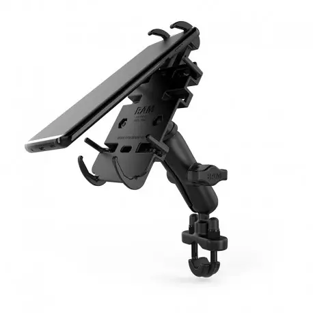 Réduction Pack complet RAM MOUNTS Quick-Grip bras medium fixation en U sur guidon