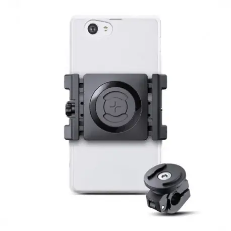 Pack fixation téléphone Pince universelle + support tige de rétroviseur SPC+ SP Connect Livraison Gratuite