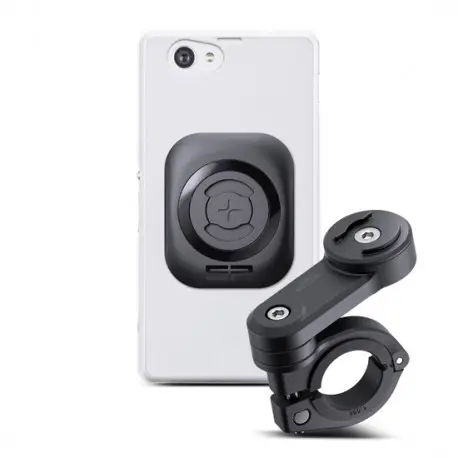 Super Prix Pack fixation téléphone Adhésif universel + support guidon en plastique SPC+ SP Connect