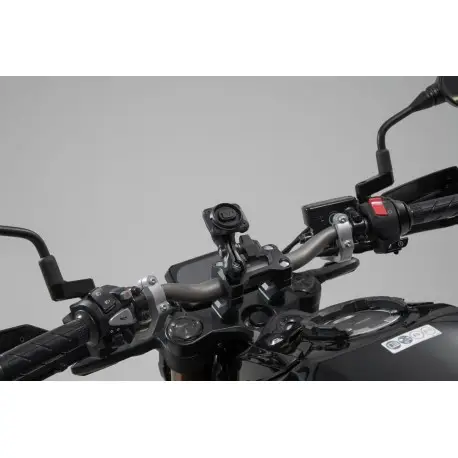 Support GPS universel avec T-Lock. Incl. bras 2". Pour guidon / fixation rétroviseur Super Prix