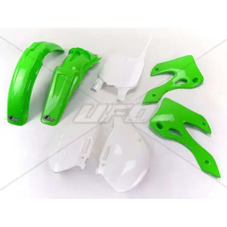 Vente Directe Kit plastiques UFO KAWASAKI KX 125 KX 250 1999-2002