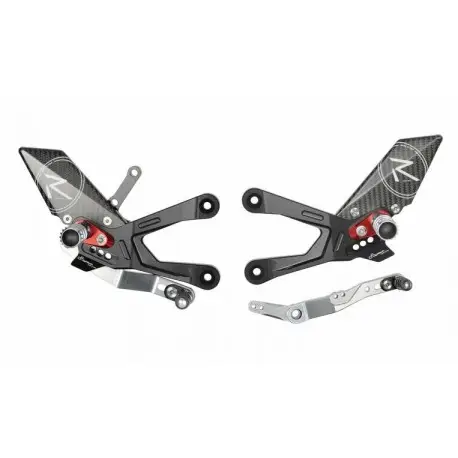 Commandes reculées réglables / repliables et inversée HONDA CBR 1000 RR 2020-2023 Marque