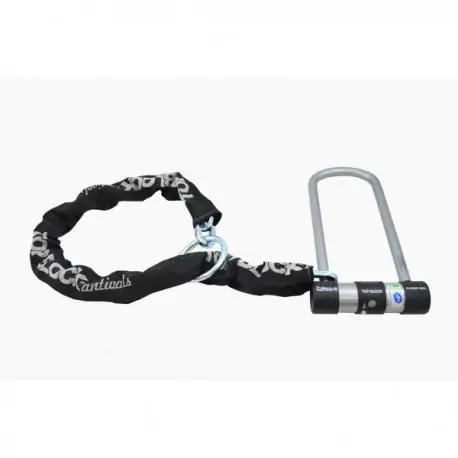 Antivol moto TOP BLOCK NEXUS 124/270CL11 homologué classe SRA avec chaine Super Prix