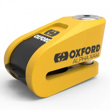 Produit De Marque Bloque disque moto alarme OXFORD Alpha XA14 14mm inox homologué