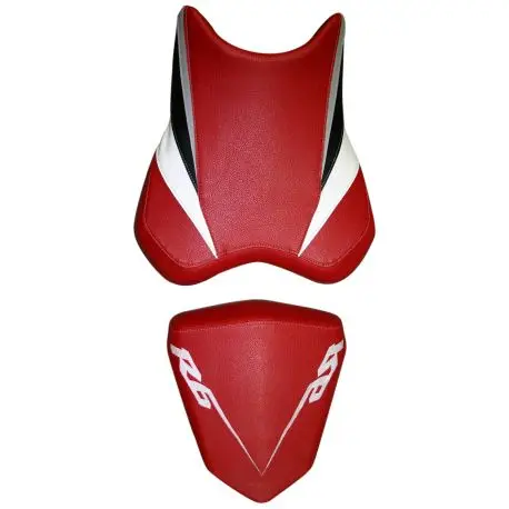 housse de selle bagster YAMAHA YZF-R6 2007 ROUGE/BLANC/NOIR/LETTRES BLANCHES Produit De Marque