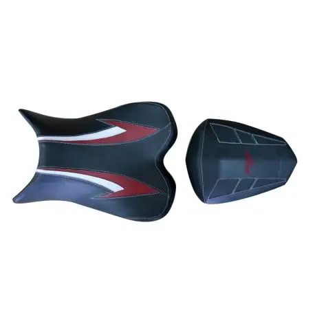 Solde housse de selle bagster YAMAHA YZF-R1 2009 NOIR/BORDEAUX CLAIR/LETTRESBORDEAUX CLAIR