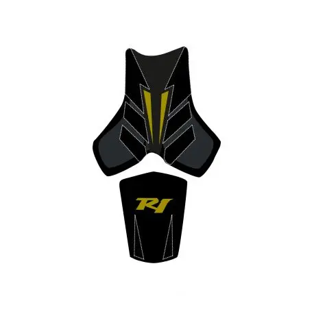 Dernière Chance housse de selle bagster YAMAHA YZF-R1 2008 NOIR/NOIR MAT/LETTRES OR