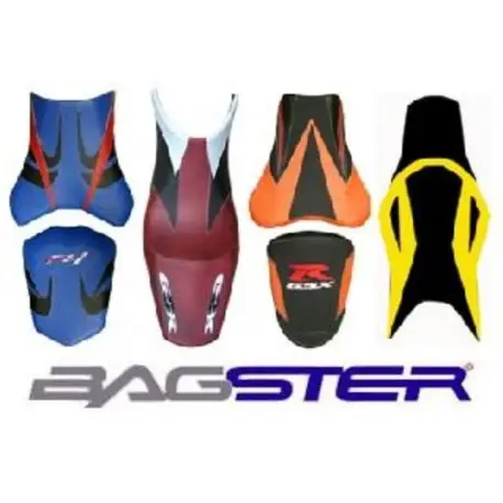 housse de selle bagster YAMAHA YZF750R 1994-1995 BLANC/CASSIS/LETTRES PERSICO Nouvel Arrivage