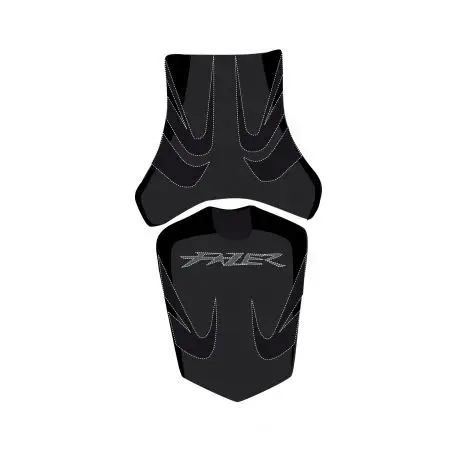 housse de selle bagster YAMAHA FZ1 FAZER 2008 NOIR/NOIR MAT/ANTHRACITE Dernier Modèle