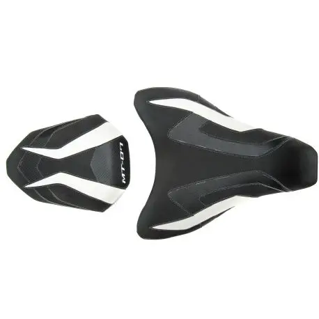 housse de selle bagster YAMAHA MT07 2014 DEEP noir/gris/blanc Prix Réduit