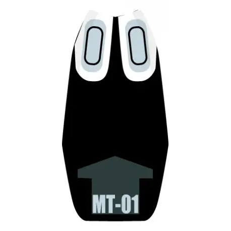 housse de selle bagster YAMAHA MT-01 2007-2008 BLANC/NOIR/ARGENT/LETTRES ARGENT Seulement Aujourd’hui