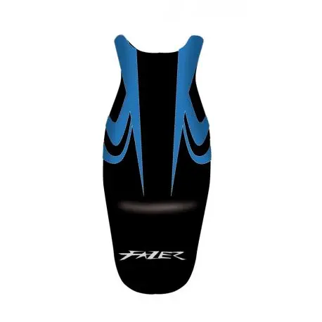 housse de selle bagster YAMAHA FZ6 2009 GITANE/NOIR/LETTRES GRISES Dernière Chance