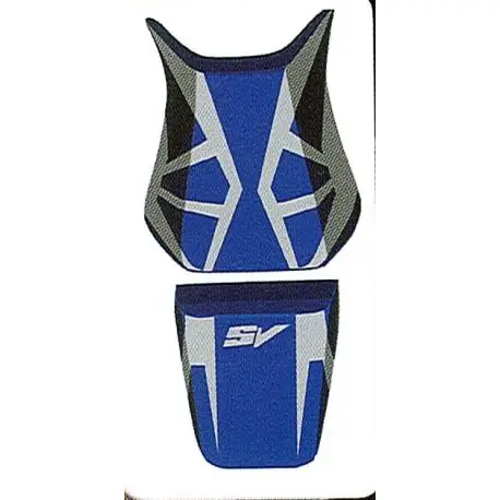 housse de selle bagster SUZUKI SV650 2004-2005 SV1000 2003 BALTIQUE/GRIS CLAIR/LETTRES GRISES CLAIRES Prix Bas