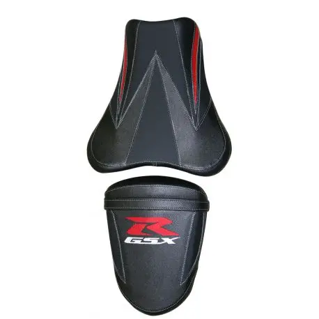 Nouvel Arrivage housse de selle bagster SUZUKI GSXR1000 2007 NOIR/NOIR MAT/ROUGE/LETTRES ROUGE